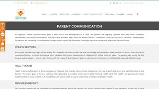 
                            9. Vidyanjali » Parent Communication