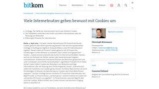 
                            7. Viele Internetnutzer gehen bewusst mit Cookies um | Bitkom e.V.