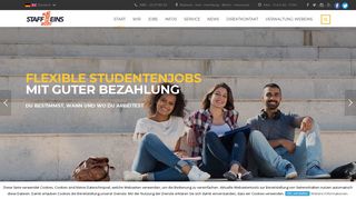 
                            9. Vielfältige, faire Studentenjobs / Jobbörse für Studenten ... - Staff Eins