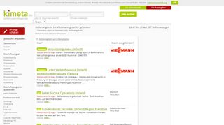 
                            10. Viessmann Jobs, Karriere | KIMETA.DE