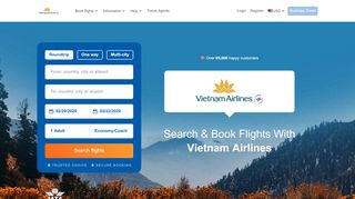 
                            10. Vietnam Airlines | Book Flights and Save
