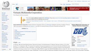 
                            6. Vietnam Multimedia Corporation - Wikipedia