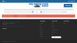 
                            9. View E-Edition - South Fork Tines | E-Edition