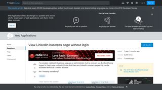 
                            8. View LinkedIn business page without login - Web Applications Stack ...