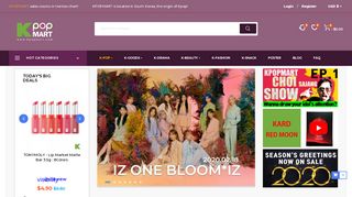 
                            4. View mobile site - Kpop Mart