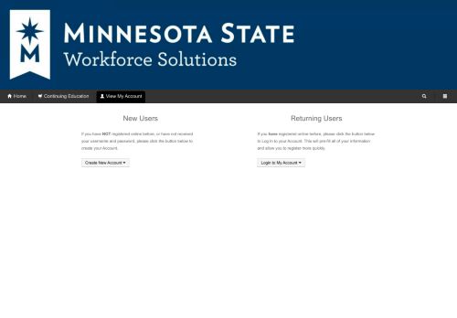 
                            4. View My Account - Minnesota State Colleges and Universities