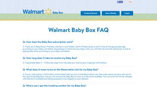 
                            8. View our FAQ - Walmart Baby Box | The best baby brands delivered to ...