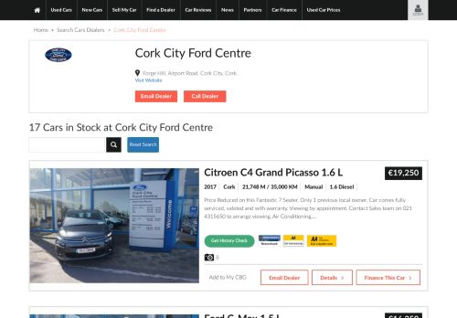 
                            9. View Over 43 Used Cars from Cork City Ford Centre (Cork) on - today