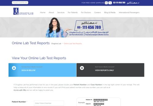 
                            4. View Your Lab Test Reports Anytime - Chughtai Lab - Part 2