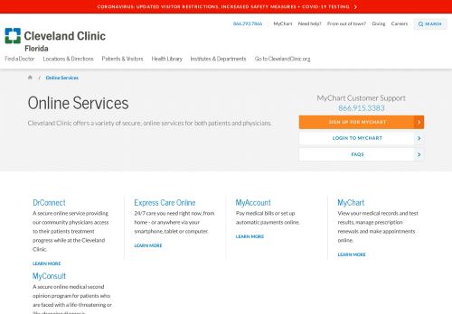 
                            2. View Your Medical Records & Test Results | Cleveland Clinic Florida