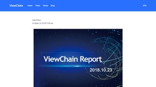 
                            13. ViewChain Report 2018.10.23 – ViewChain