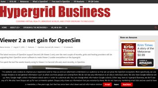 
                            11. Viewer 2 a net gain for OpenSim – Hypergrid Business