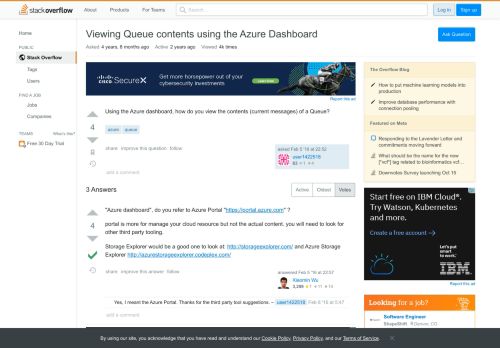 
                            6. Viewing Queue contents using the Azure Dashboard - ...