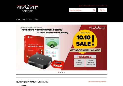 
                            11. ViewQwest E-Store – ViewQwest Pte Ltd