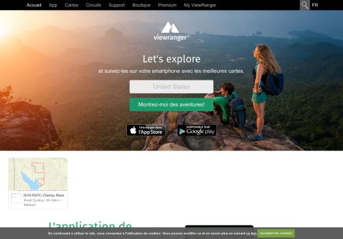 
                            3. ViewRanger GPS | Accueil