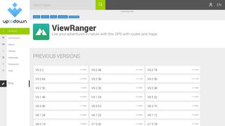 
                            11. ViewRanger old versions - Android - viewranger gps