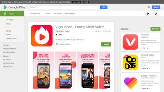 
                            8. Vigo Video - Funny Short Video - Apps on Google Play