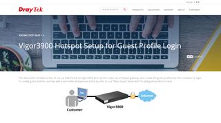 
                            9. [Vigor3900] How to create guest profiles for hotspot? - ...