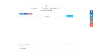 
                            12. vih-keyword ideas generator