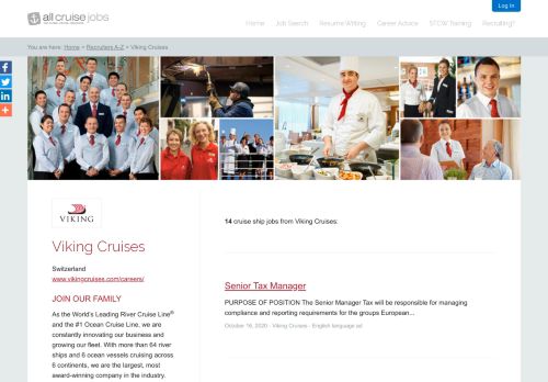 
                            4. Viking Cruises - Current jobs - Cruise Ship Jobs