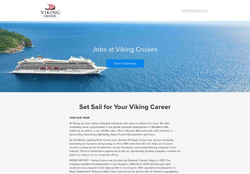 
                            5. Viking Cruises jobs | Viking Cruises openings | Viking Cruises careers