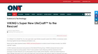 
                            11. VIKING's Super New LifeCraft™ to the Rescue! | Science ...