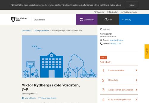 
                            8. Viktor Rydbergs skola Vasastan - Grundskola - stockholm.se