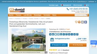 
                            13. Villa Miramonte mit Pool, grosse, gedeckte Sommerküche mit ...