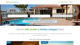 
                            7. Villa Rentals and Holiday Cottages direct from the Owners