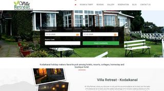 
                            13. Villa Retreat - Best Boutique Hotel & Heritage Cottages in Kodaikanal