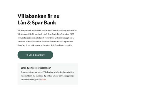 
                            9. Villabanken – Ett samarbete med Villaägarnas riksförbund