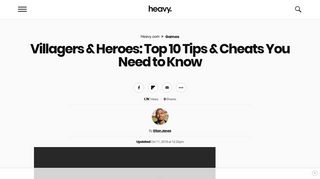 
                            12. Villagers & Heroes: Top 10 Tips & Cheats You Need to Know | Heavy ...