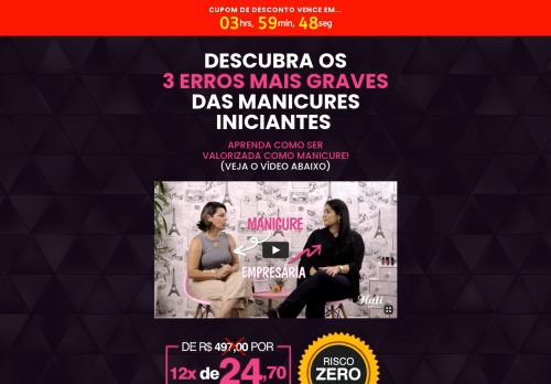 
                            11. Villar e Nati | Curso On-line — Manicure Empresária