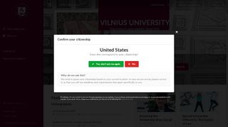 
                            13. Vilniaus universitetas: Apply online!