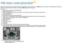 
                            9. VIM login-code generator for MMI 2G - trick77.com