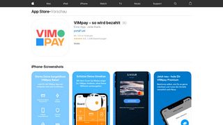 
                            11. VIMpay – so wird bezahlt im App Store - iTunes - Apple