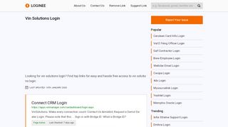 
                            5. Vin Solutions Login