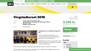 
                            3. Vingstedkurset 2019 - DGI