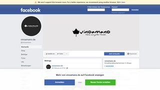 
                            3. vinoamano.de - Startseite | Facebook