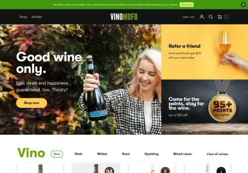 
                            3. Vinomofo Singapore: Buy Wine Online