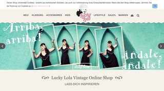 
                            11. Vintage Online Shop für Retro- & Vintage Mode | LuckyLola.de