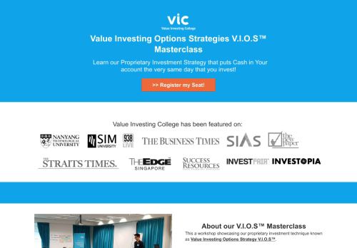 
                            8. VIOS Masterclass - Consistent Cashflow Through Value Investing