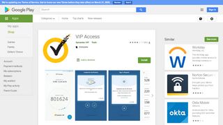 
                            12. VIP Access - Google Play'de Uygulamalar