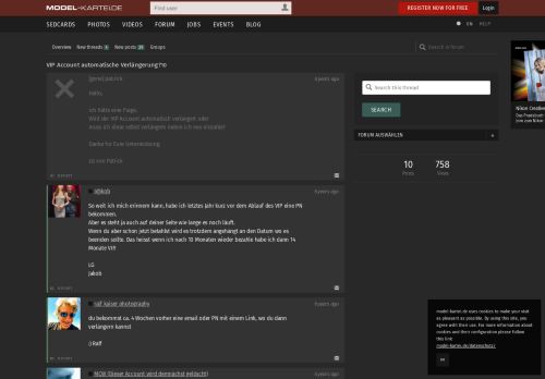 
                            13. VIP Account automatische Verlängerung? · Forum · model-kartei.de