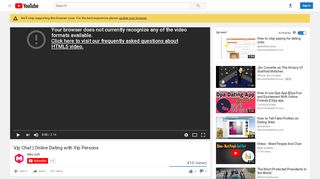 
                            5. Vip Chat | Online Dating with Vip Persons - YouTube