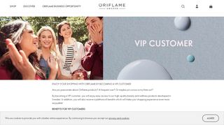 
                            1. VIP Customer | Oriflame cosmetics