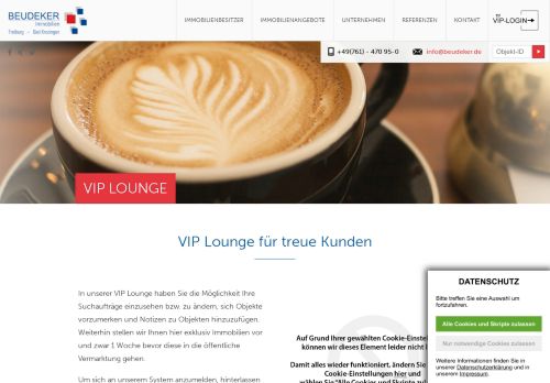 
                            2. VIP Lounge - Beudeker Immobilien