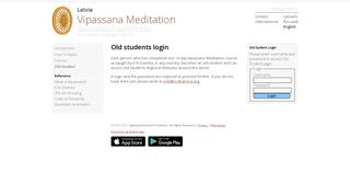 
                            10. Vipassana Meditation: Old Student - Vipassana Meditation: Latvia