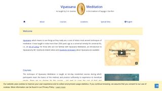 
                            2. Vipassana Meditation