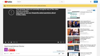 
                            6. ViperConsig Extensao Chrome - YouTube